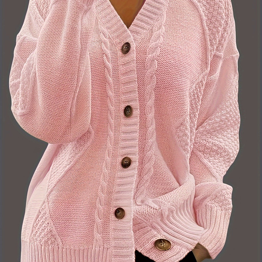 Florine | Pull Doux à Motif Floral Torsadé
