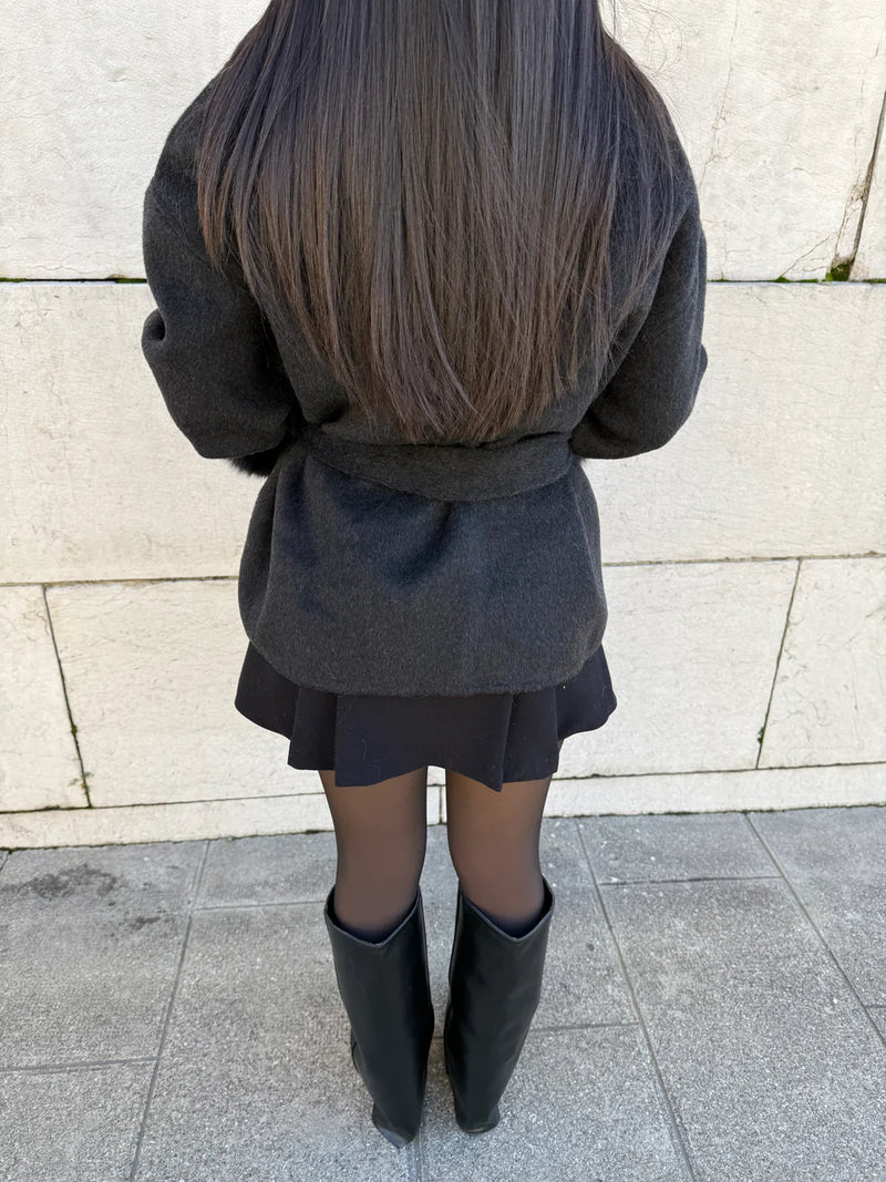 Noridale | Manteau Élégant En Velours Sur Mesure