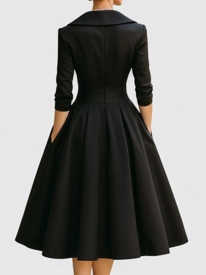 Yan | Robe Midi Élégante