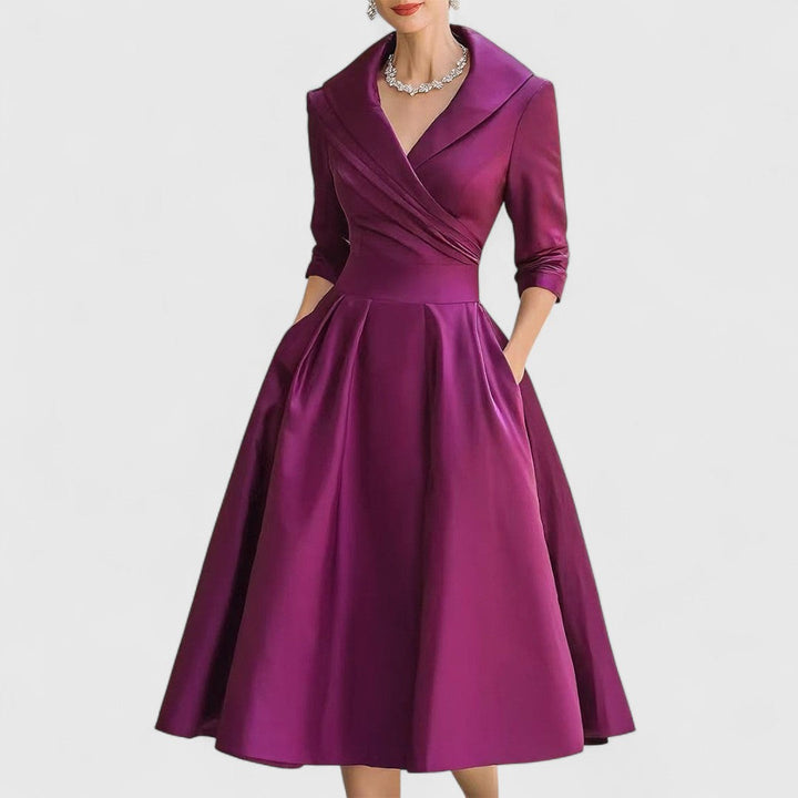 Marley Quinn | Robe Midi Élégante