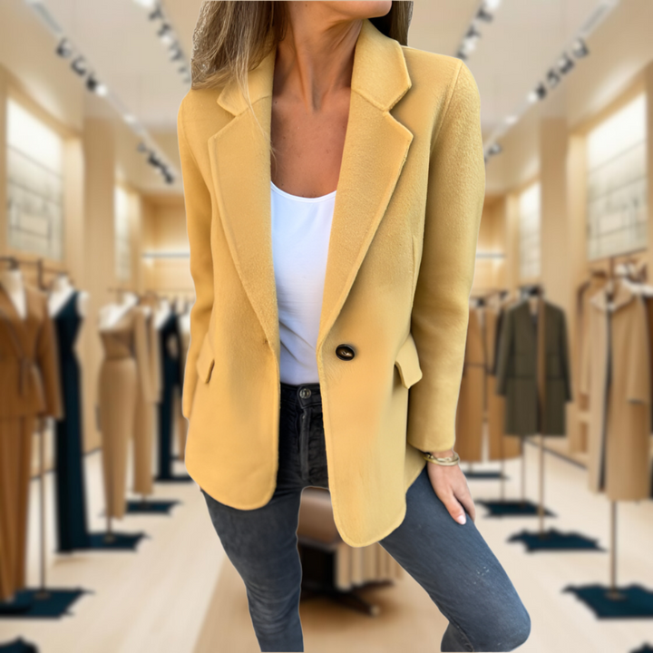 Suzanne | Blazer en Laine Décontracté