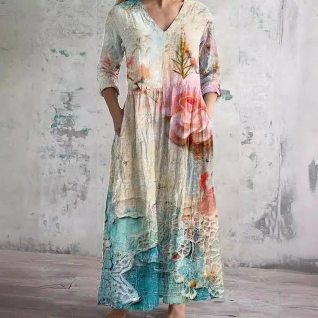 Patricia | Robe d'Été Fleurie