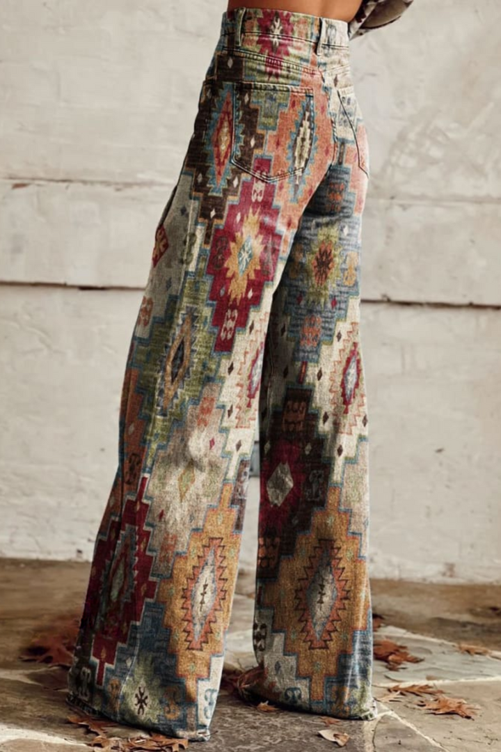 Juliette | Pantalon Imprimé Doux
