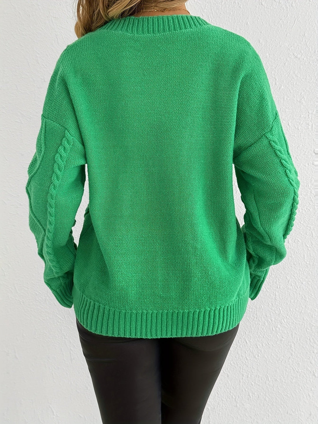 Florine | Pull Doux à Motif Floral Torsadé
