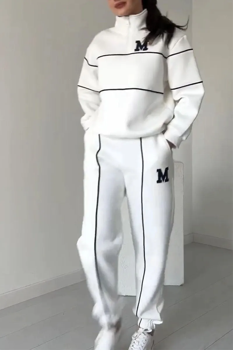 Desiree | Ensemble de détente sportif avec zip