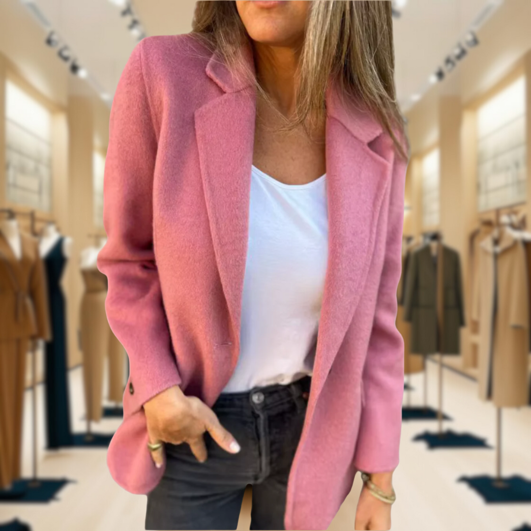 Suzanne | Blazer en Laine Décontracté