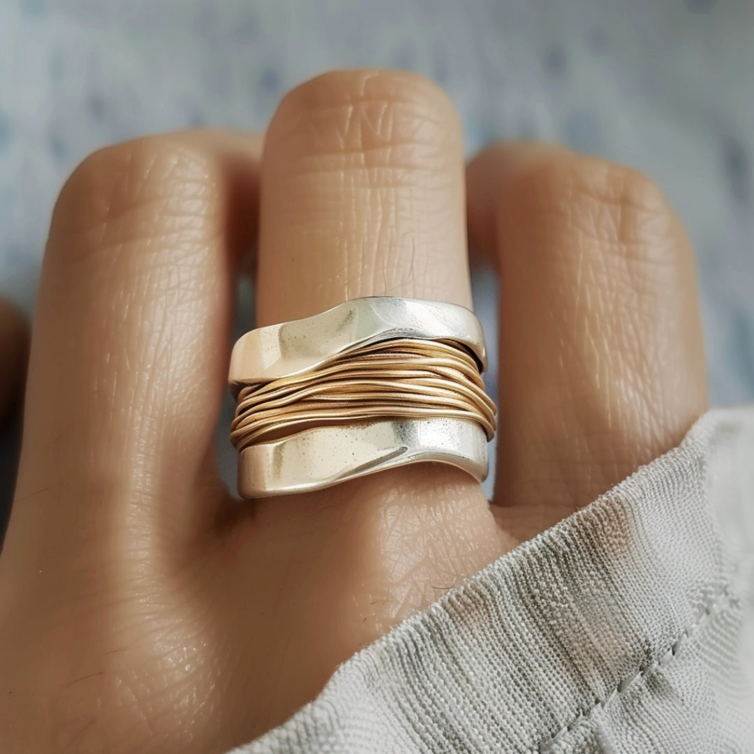 Adèle | Bague en fil d'argent