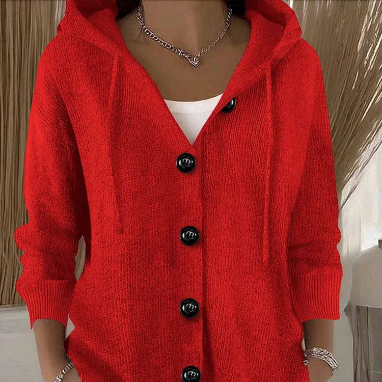 Tita | Cardigan uni à manches longues pour femmes