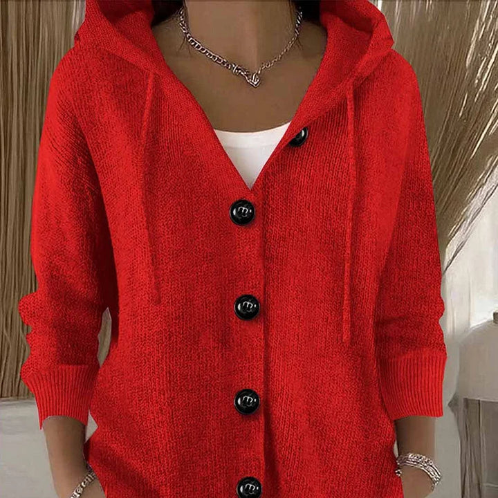 Tita | Cardigan uni à manches longues pour femmes