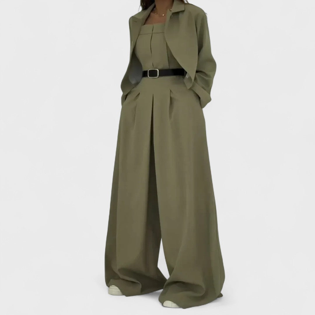 Eclat | Ensemble femme bustier + veste - Style élégant et tendance