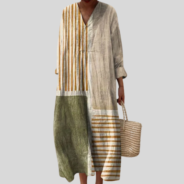 Henriette | Robe d’Été Imprimée Flatteuse