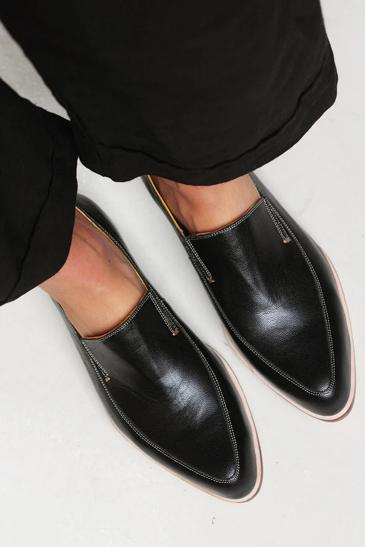 Thalia | Mocassins Minimalistes Sculptés