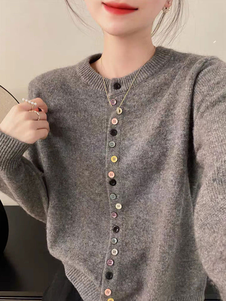 Aaliyah | Élégant Cardigan à Boutons