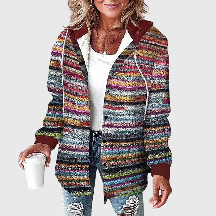 Martina | Veste en Maille avec Boutons pour Femme