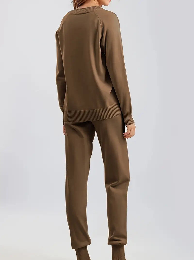 Morgan | Ensemble de loisirs en tricot confortable