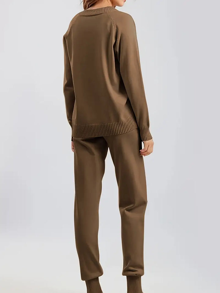 Morgan | Ensemble de loisirs en tricot confortable