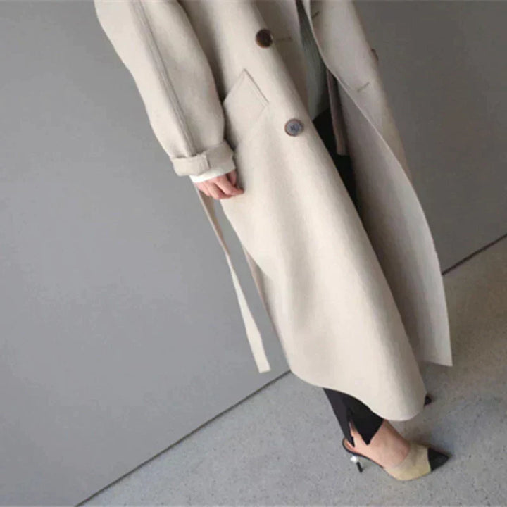 Sarah | Manteau Long en Laine