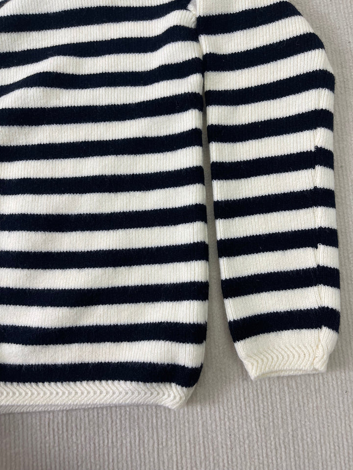Mylah | Cardigan Rayé Élégant