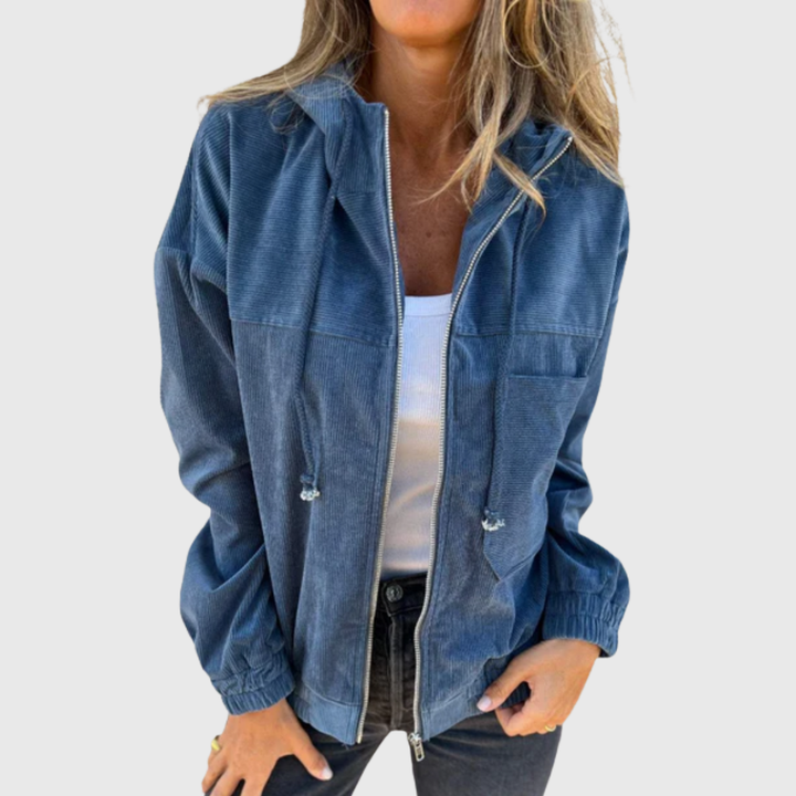Delphine | Gilet zippé doux