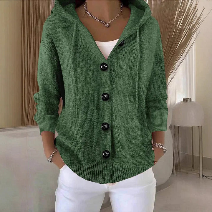 Tita | Cardigan uni à manches longues pour femmes