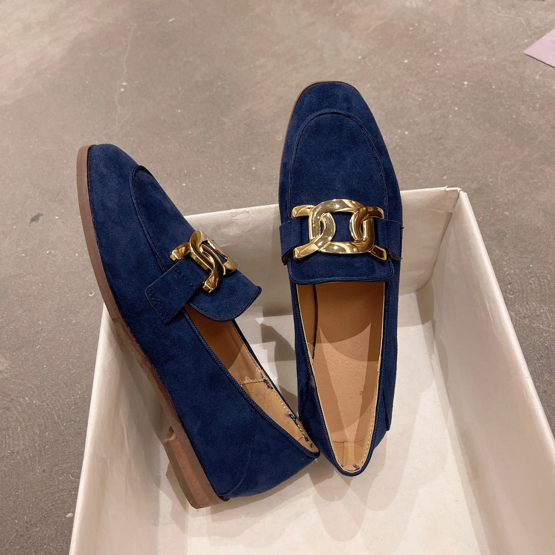 Alice | Classiques, mocassins en daim pour femme
