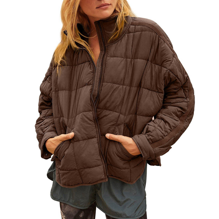 April | Veste Puffer Compacte et Légère avec Zip