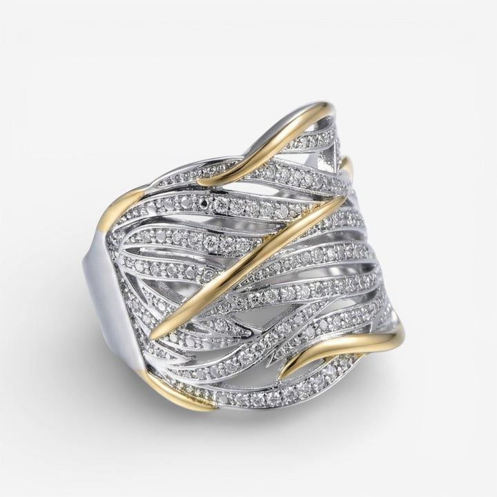 Ombeline | Bague Tressée Élégante Flerlagers