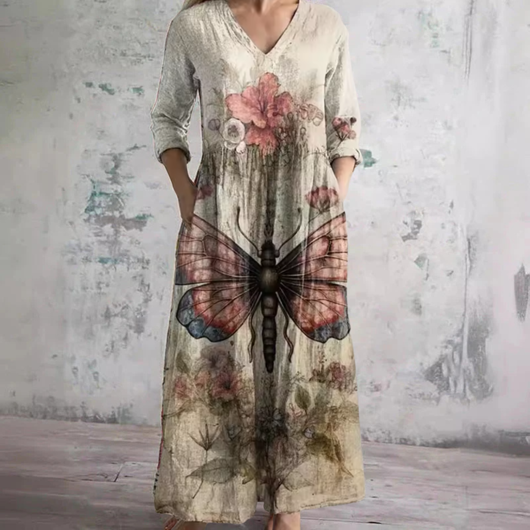 Evelyn | Robe d'Été Fleurie