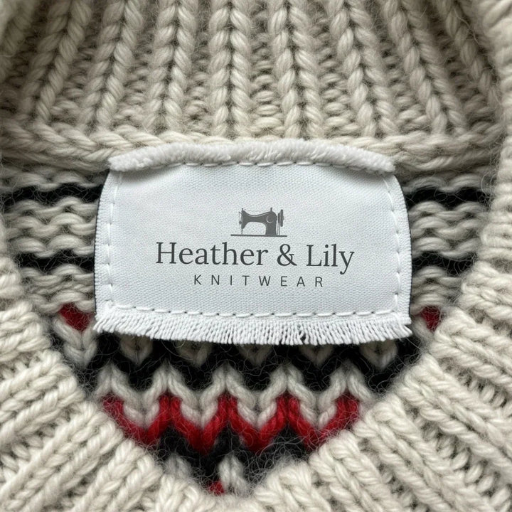 Peyton | Cardigan Vintage Islandais