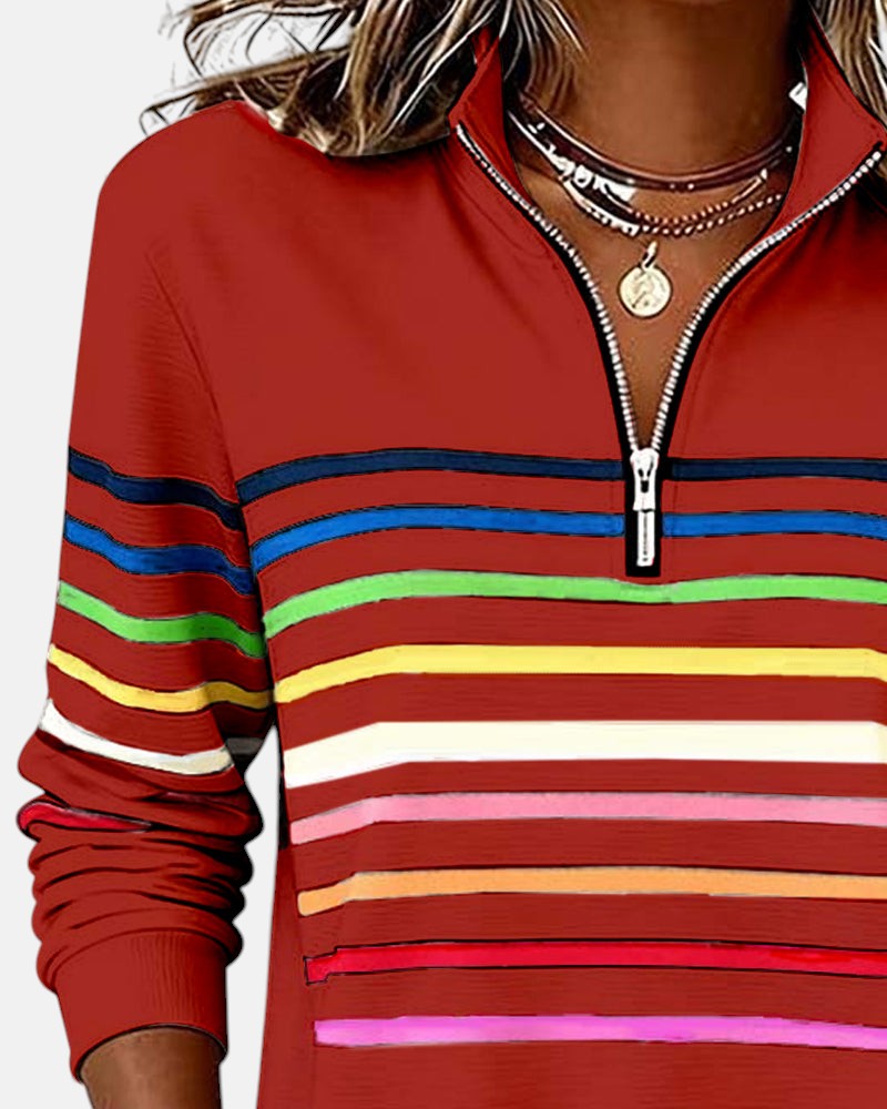 Élara | Pull décontracté avec confort et style coloré pour chaque jour
