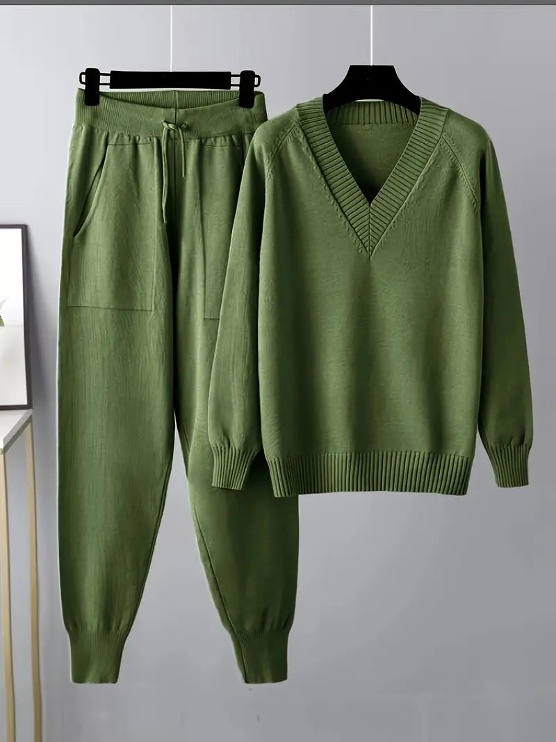 Morgan | Ensemble de loisirs en tricot confortable