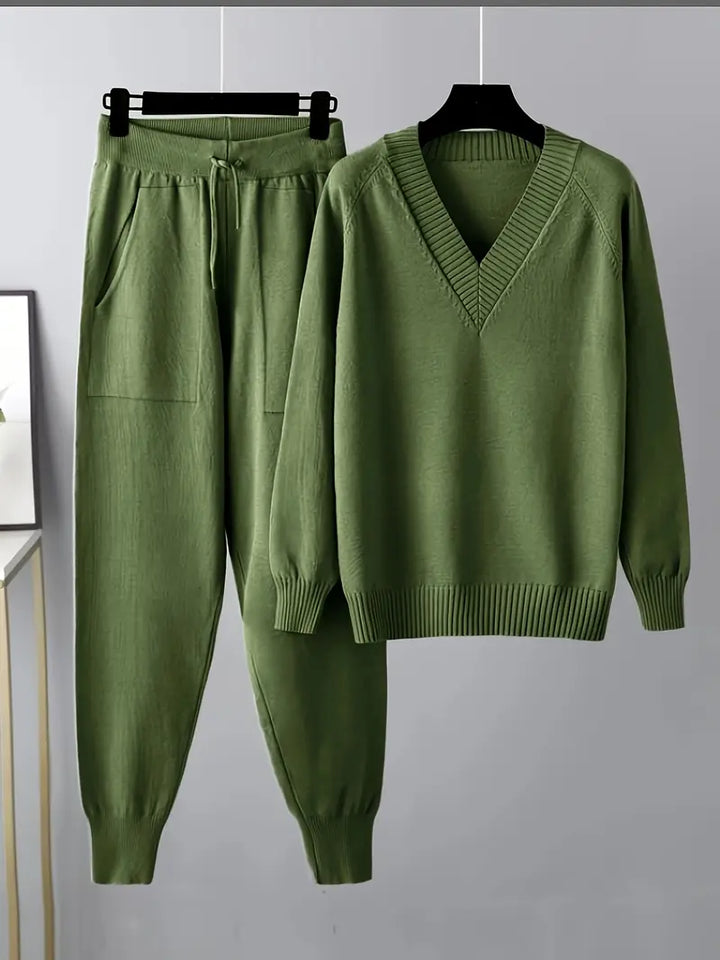 Morgan | Ensemble de loisirs en tricot confortable