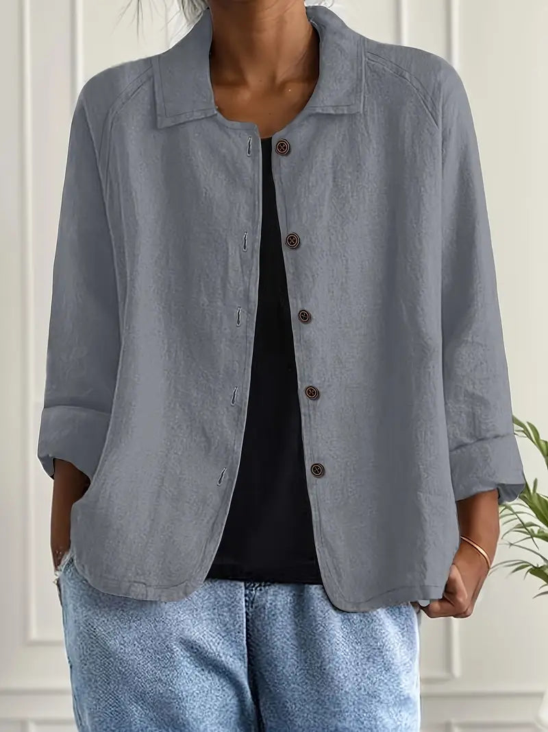 Marilla | Cardigan chemise léger classique