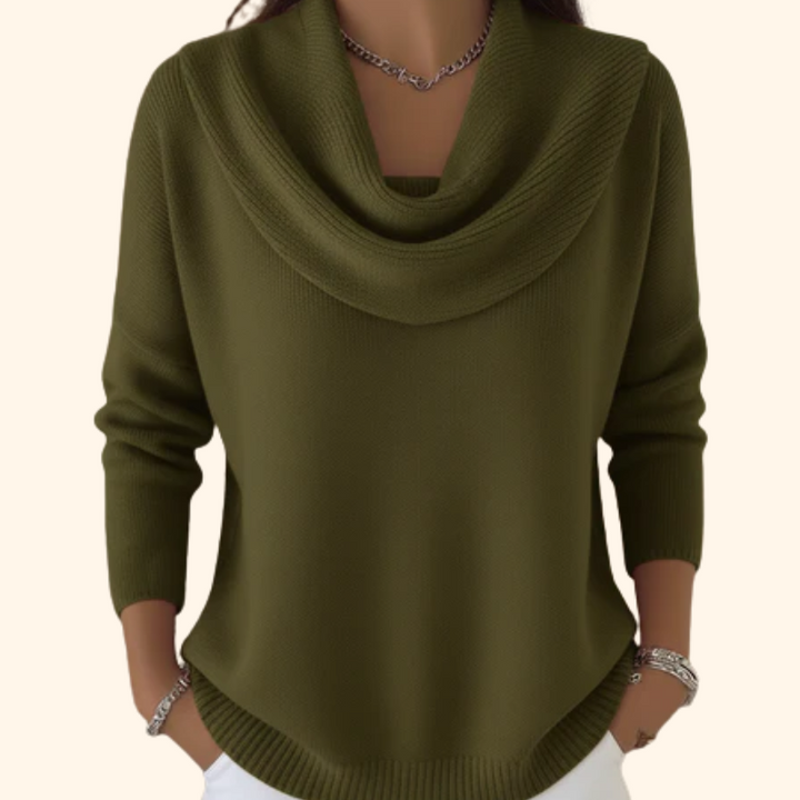 Jade | Pull avec Col