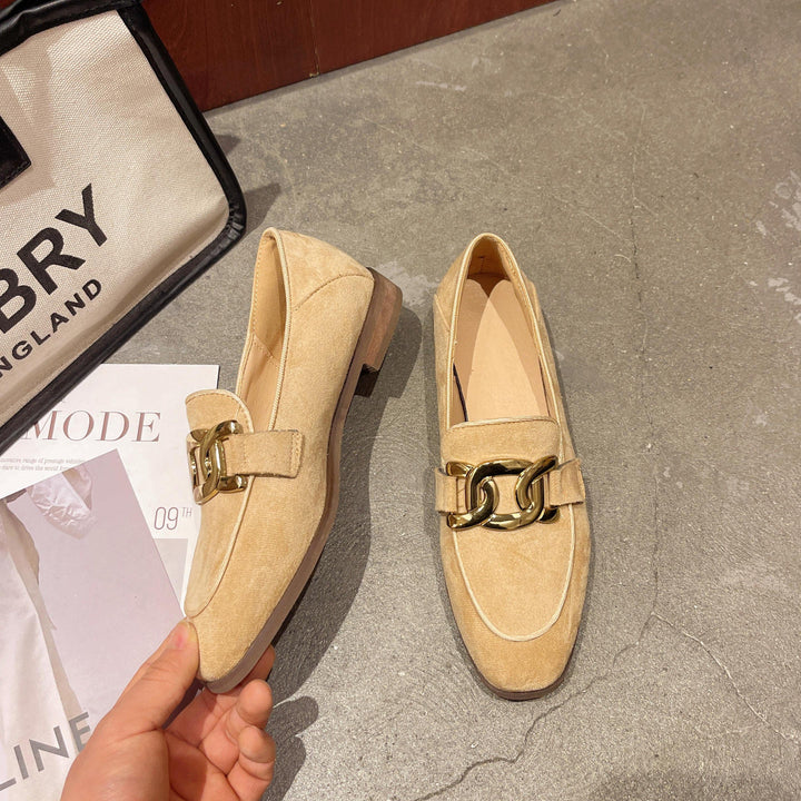 Alice | Classiques, mocassins en daim pour femme