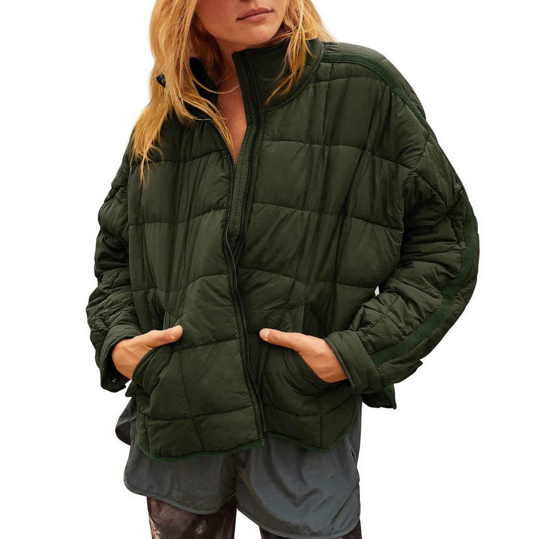April | Veste Puffer Compacte et Légère avec Zip