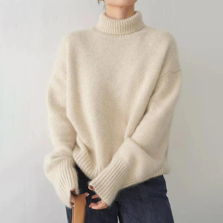 Avery | Pull Col Roulé Doux et Confortable