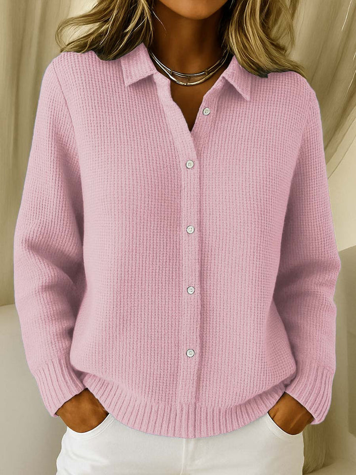 Natalia | Blouse En Tricot Ribbé Douce