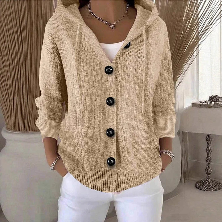 Tita | Cardigan uni à manches longues pour femmes
