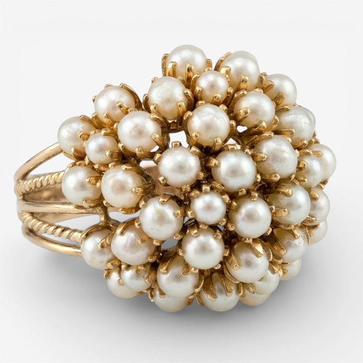 Bush | Bague Pérles Enveloppées