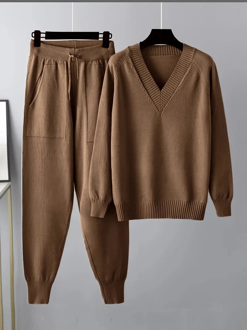 Morgan | Ensemble de loisirs en tricot confortable