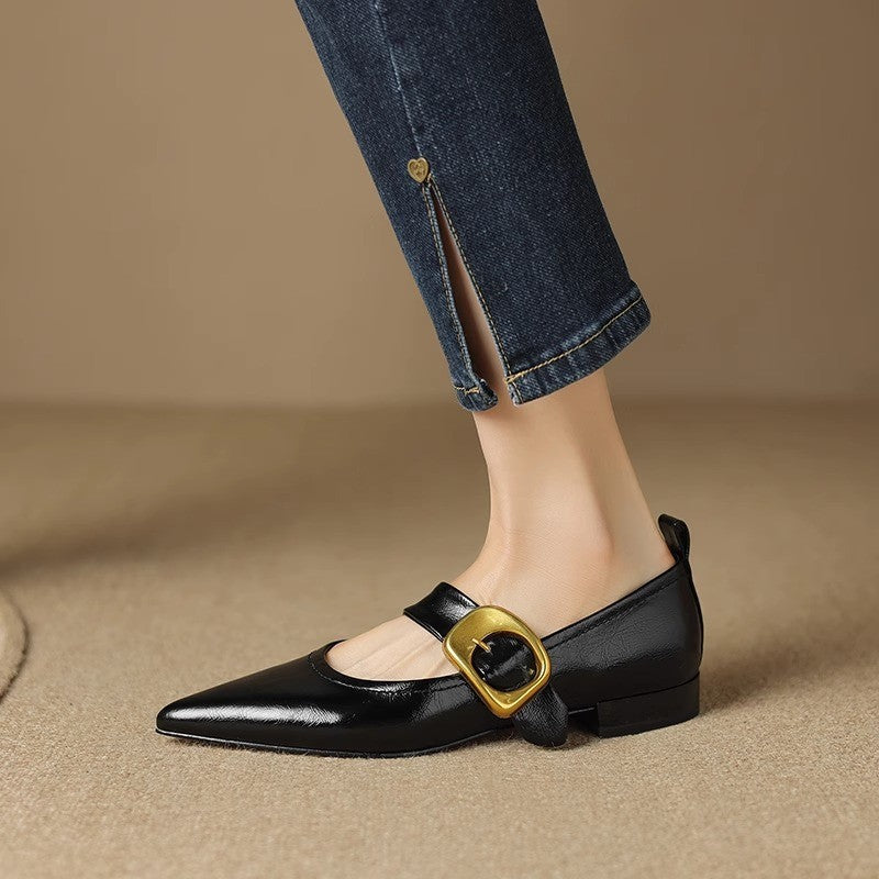 Kristina | Ballerines décontractées à bout pointu pour femmes