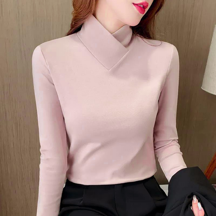 Charlotte | Tricot Col Montant Chic