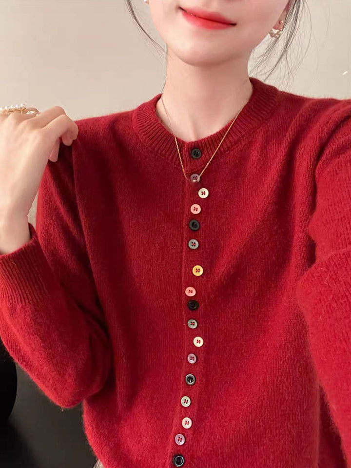 Aaliyah | Élégant Cardigan à Boutons