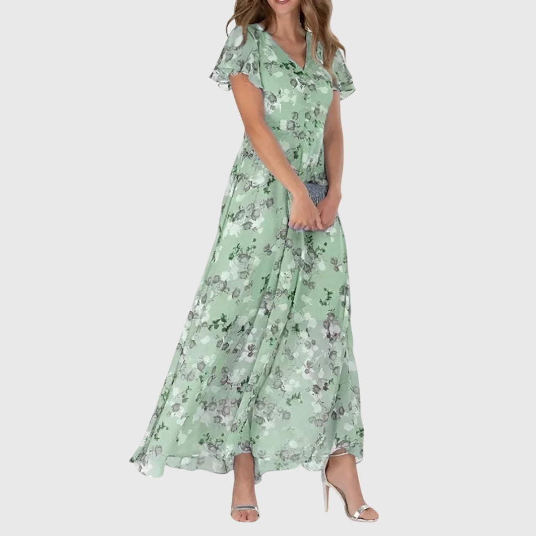 Lola | Robe Longue d'eté Flatteuse