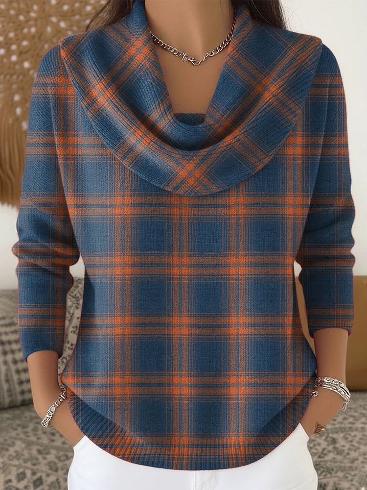 Liza | Cardigan en Coton à Imprimé Carreaux pour Femmes