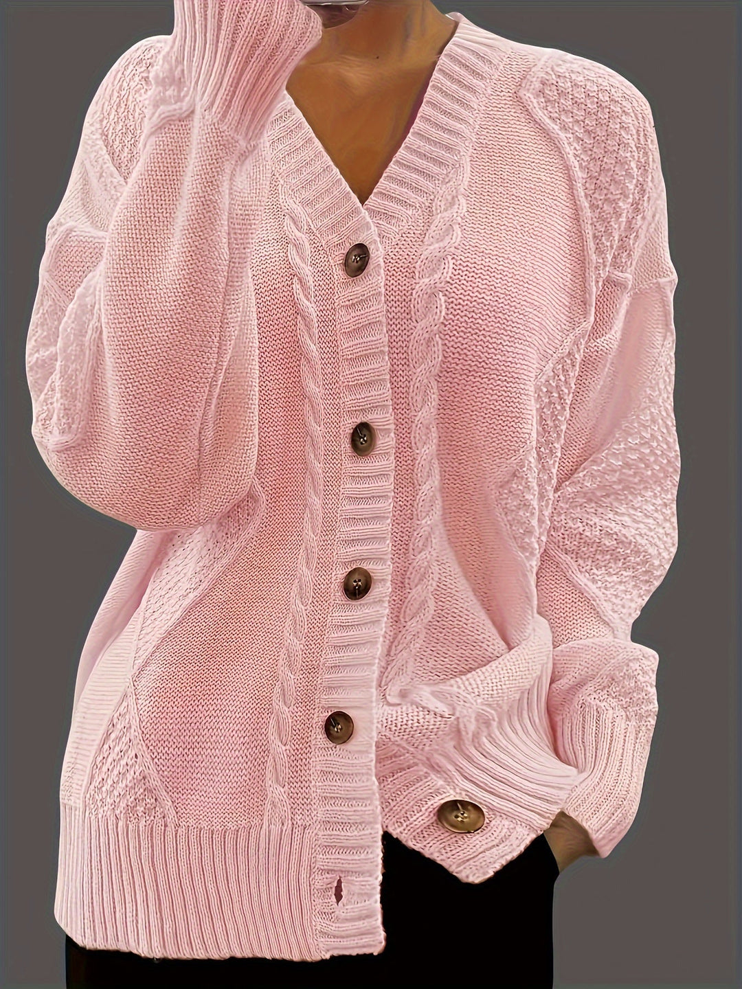 Florine | Pull Doux à Motif Floral Torsadé