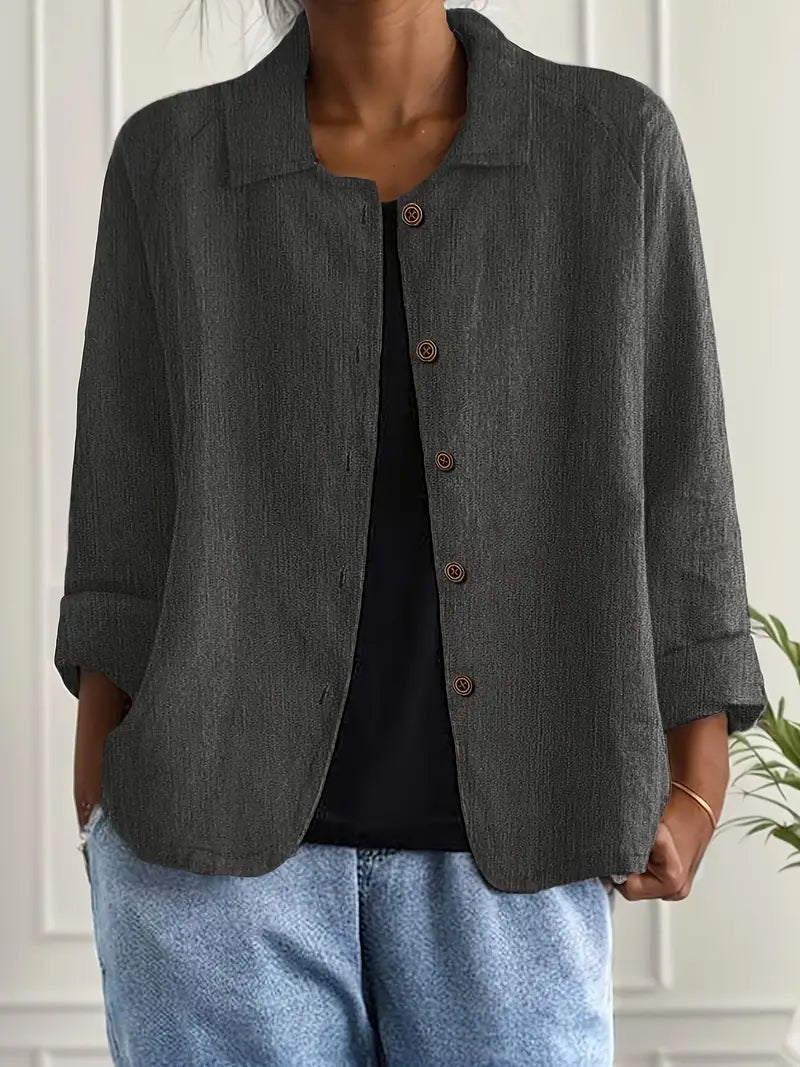 Marilla | Cardigan chemise léger classique