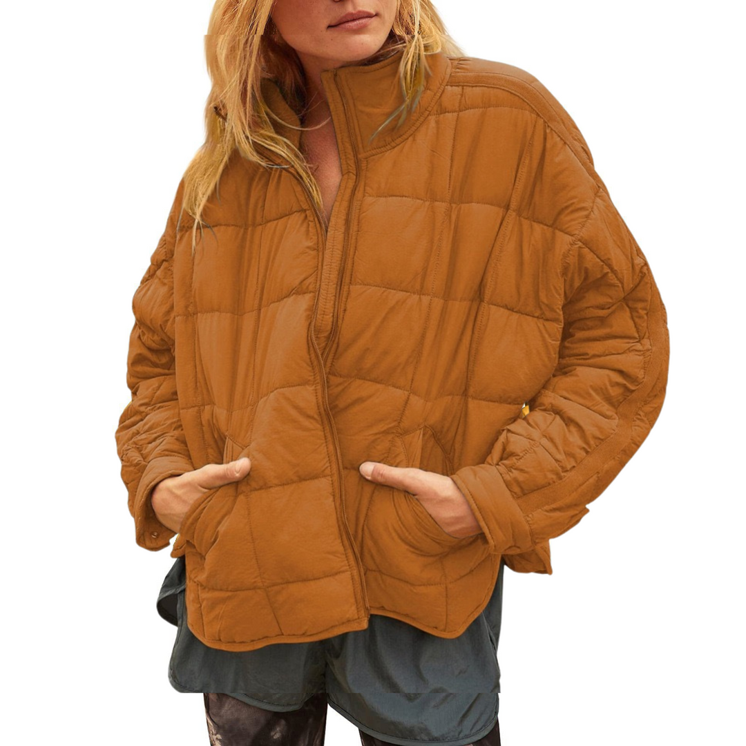 April | Veste Puffer Compacte et Légère avec Zip