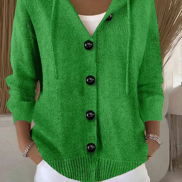 Tita | Cardigan uni à manches longues pour femmes